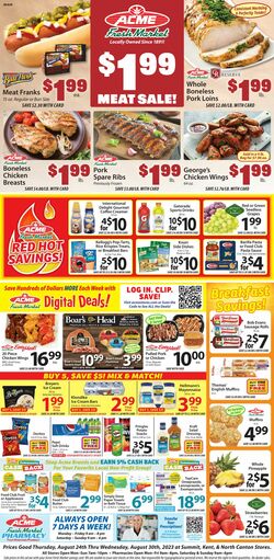 Current Cyber Monday and Black Friday ad Acme Fresh Market