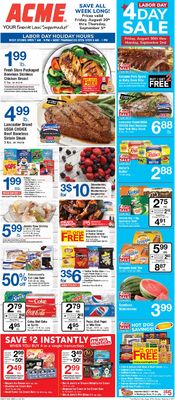 Catalogue Acme from 08/30/2019