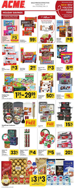 Catalogue Acme from 12/15/2023