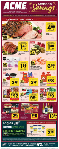 Catalogue Acme from 12/22/2023