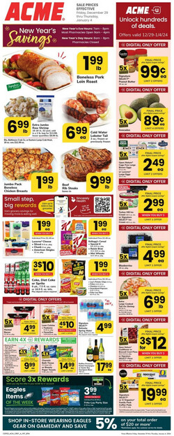 Catalogue Acme from 12/29/2023