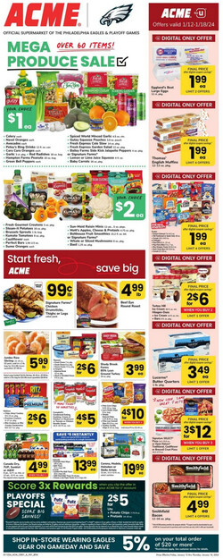 Catalogue Acme from 01/12/2024