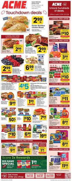 Catalogue Acme from 01/26/2024