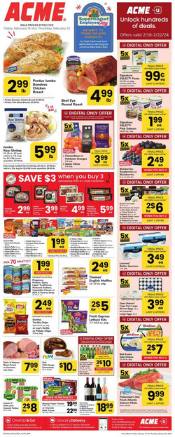 Catalogue Acme from 02/16/2024