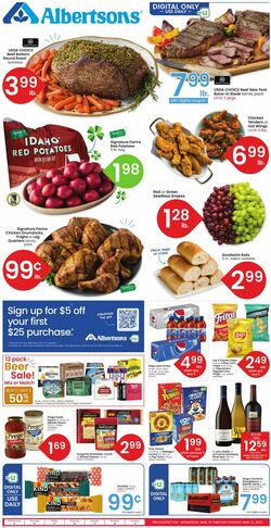 Catalogue Albertsons from 03/15/2023