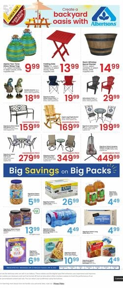 Catalogue Albertsons from 04/12/2023