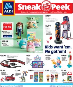 Catalogue ALDI Holiday 2020 from 11/18/2020