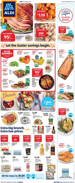 Catalogue ALDI - Easter 2021 from 03/24/2021