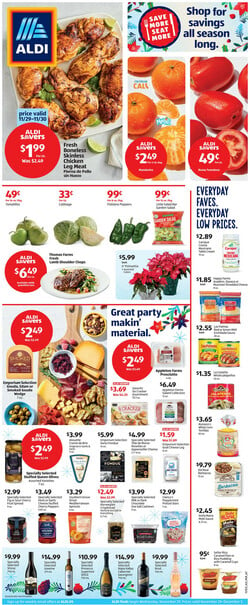 Current Cyber Monday and Black Friday ad ALDI
