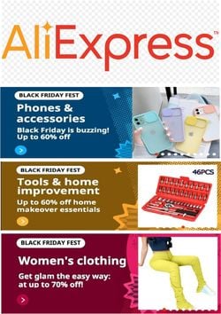 Current weekly ad AliExpress