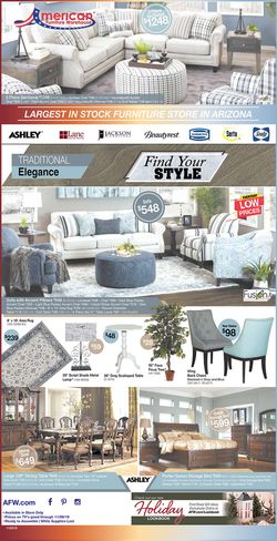 Catalogue American Furniture Warehouse from 10/30/2019