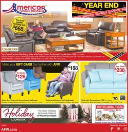 Catalogue American Furniture Warehouse - New Year's Ad 2019/2020 from 12/25/2019