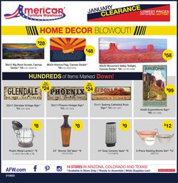Catalogue American Furniture Warehouse from 01/09/2020