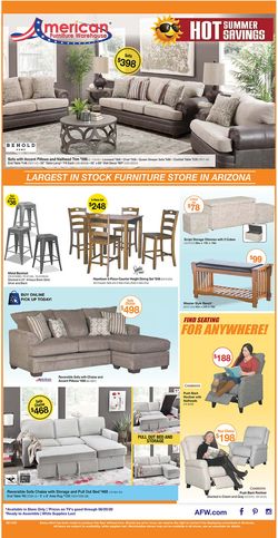 Catalogue American Furniture Warehouse from 06/15/2020