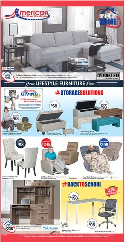Catalogue American Furniture Warehouse from 08/10/2020