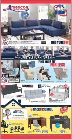 Catalogue American Furniture Warehouse from 08/18/2020