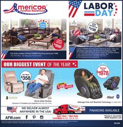Catalogue American Furniture Warehouse from 08/20/2020