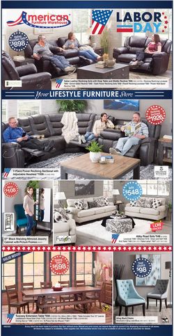 Catalogue American Furniture Warehouse from 08/24/2020