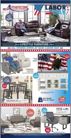 Catalogue American Furniture Warehouse from 09/07/2020