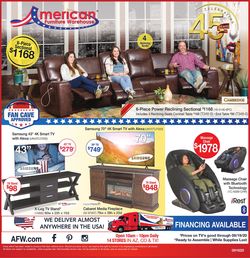 Catalogue American Furniture Warehouse from 09/16/2020