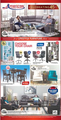 Catalogue American Furniture Warehouse from 09/27/2020