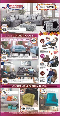 Catalogue American Furniture Warehouse from 10/12/2020