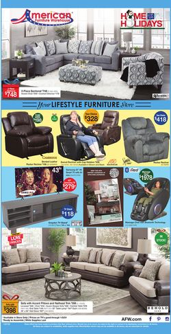 Catalogue American Furniture Warehouse from 12/27/2020