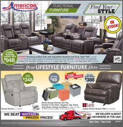 Catalogue American Furniture Warehouse from 02/25/2021