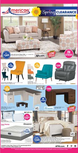 Catalogue American Furniture Warehouse from 04/14/2021