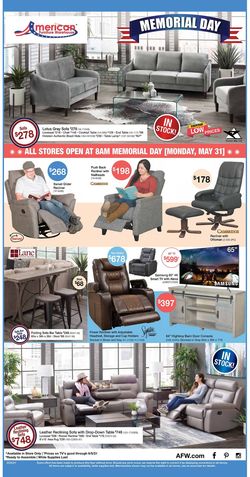 Catalogue American Furniture Warehouse from 05/30/2021