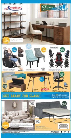 Catalogue American Furniture Warehouse from 08/09/2021