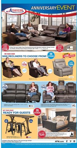 Catalogue American Furniture Warehouse from 09/20/2021