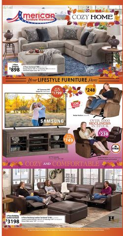 Catalogue American Furniture Warehouse from 10/11/2021