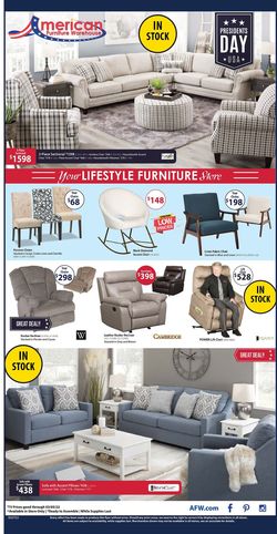Catalogue American Furniture Warehouse from 02/28/2022