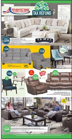 Catalogue American Furniture Warehouse from 03/07/2022