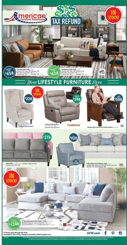 Catalogue American Furniture Warehouse from 03/13/2022