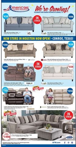 Catalogue American Furniture Warehouse from 04/17/2022