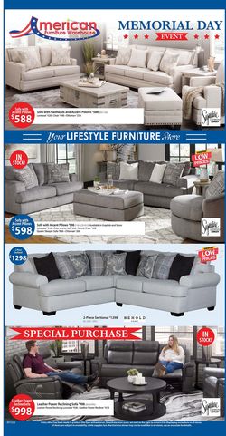 Catalogue American Furniture Warehouse from 05/16/2022