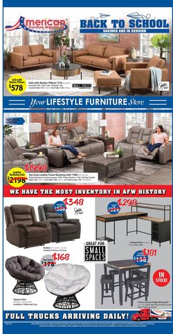Catalogue American Furniture Warehouse from 08/13/2022