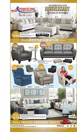 Catalogue American Furniture Warehouse from 09/24/2022