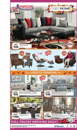 Catalogue American Furniture Warehouse from 10/21/2022