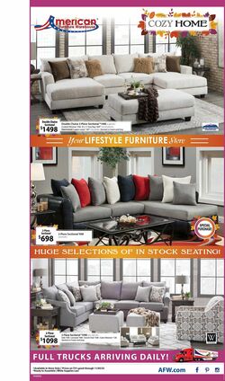 Catalogue American Furniture Warehouse from 10/29/2022