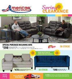 Catalogue American Furniture Warehouse from 03/11/2023