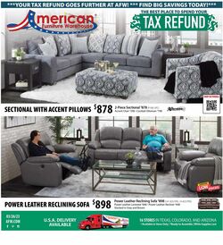 Catalogue American Furniture Warehouse from 03/26/2023