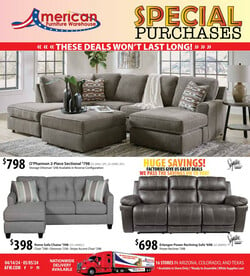Catalogue American Furniture Warehouse from 04/14/2024