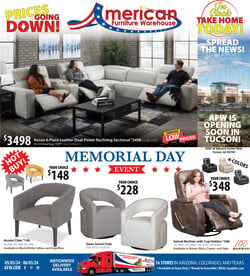 Catalogue American Furniture Warehouse from 05/05/2024