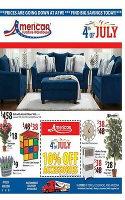 Catalogue American Furniture Warehouse from 08/24/2023
