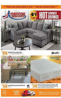 Catalogue American Furniture Warehouse from 11/16/2023
