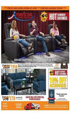 Catalogue American Furniture Warehouse - texas from 09/19/2023