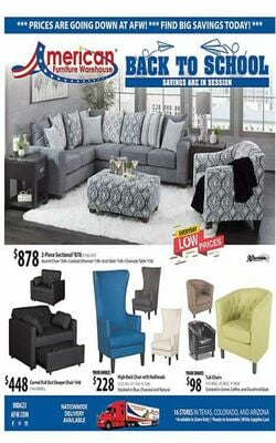 Catalogue American Furniture Warehouse - texas from 10/31/2023